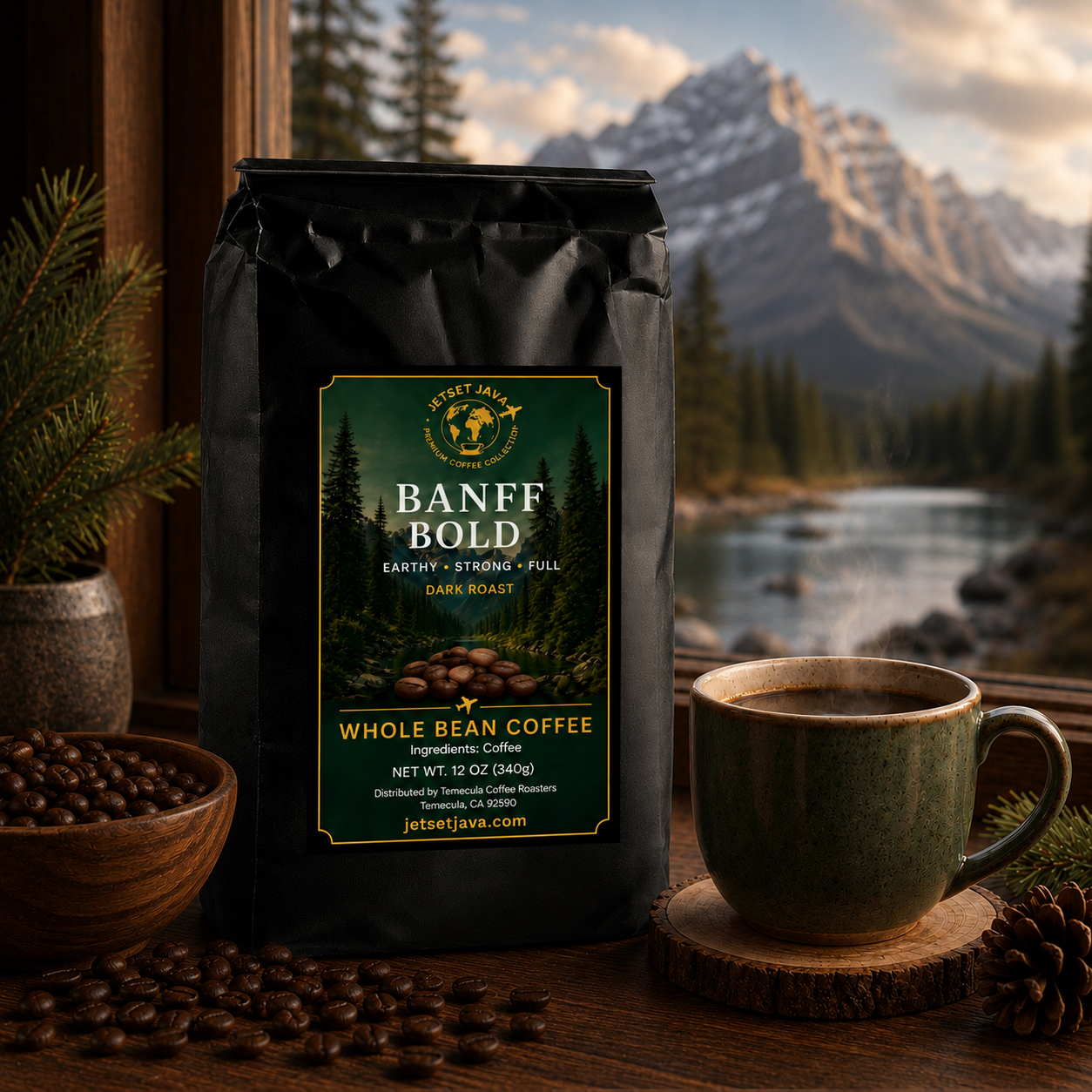 Banff Bold ~ Whole Bean Coffee