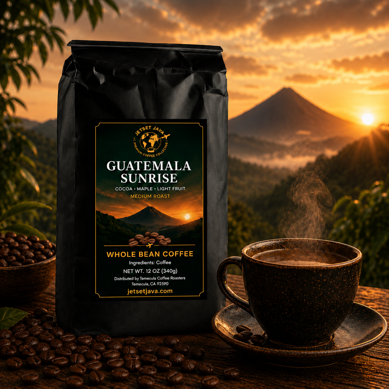 Guatemala Sunrise ~ Whole Bean Coffee