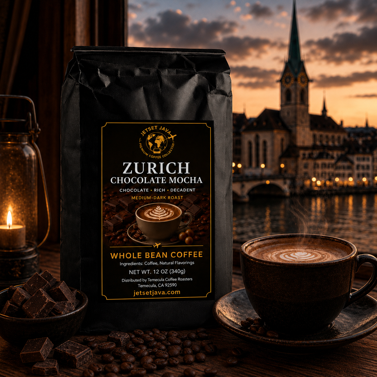 Zurich Chocolate Mocha ~ Whole Bean Coffee